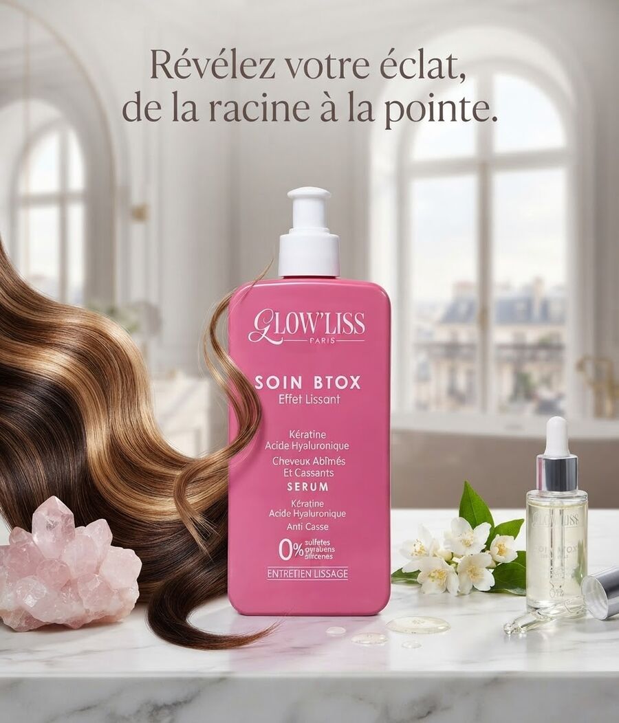 Soin Btox effet lissant : révélez votre éclat, de la racine à la pointe