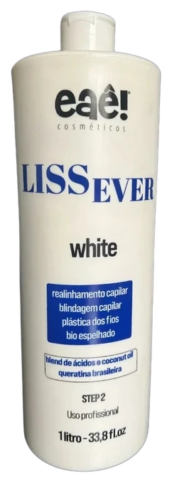 Lissage Liss Ever White Eaê Cosméticos, étape 2, 1 L