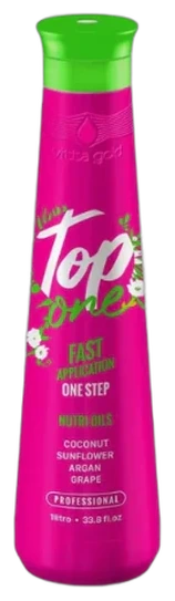 Lissage protéiné Top One Vitta Gold, one step aux huiles nutritives, 1 L