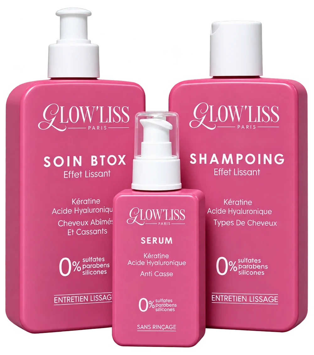Trio Glowliss Shampoing, Masque & Sérum